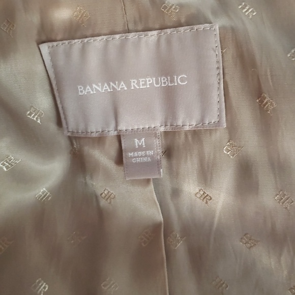 Beautiful Red Leather Jacket - Banana Republic, M - Picture 6 of 7